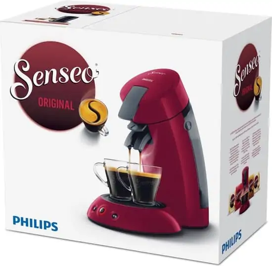 Philips Senseo Original HD6553/80 - Koffiepadapparaat - Rio rood